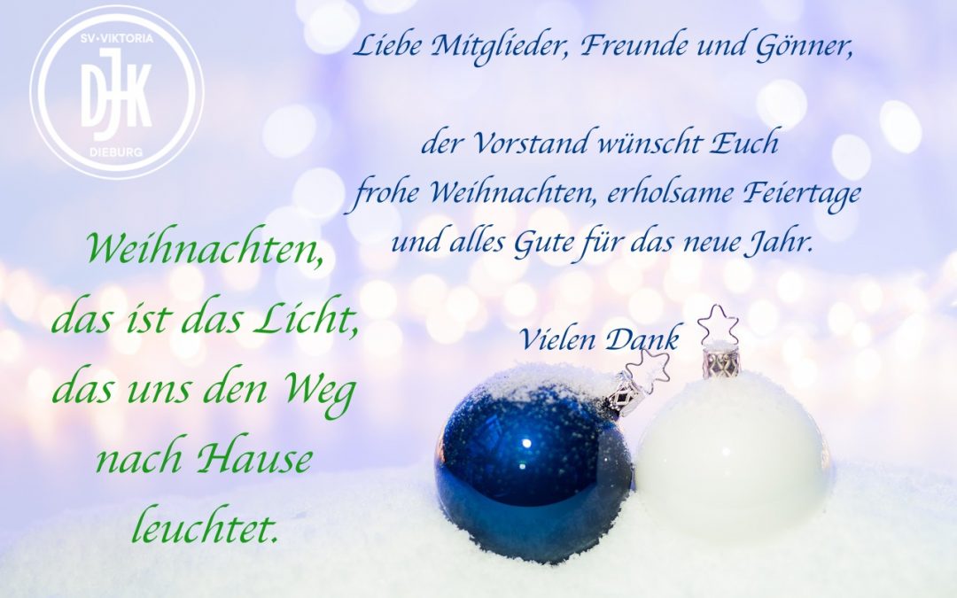 Frohe Weihnachten